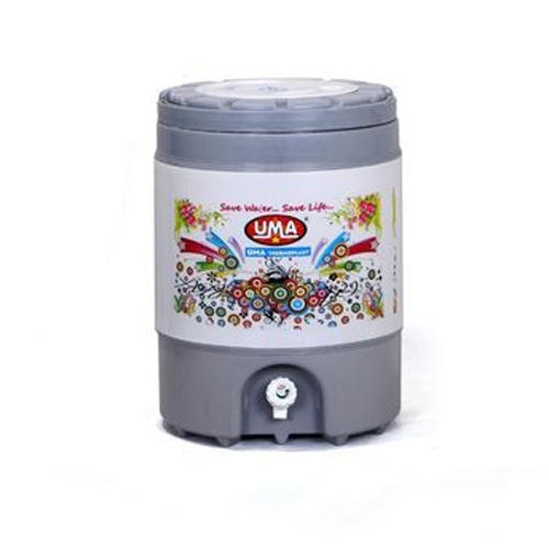 18 लीटर क्षमता और 24 घंटे कोल्ड टाइम हैंडल के साथ प्रिंटेड डिज़ाइन वाटर कैंपर सामग्री: प्लास्टिक