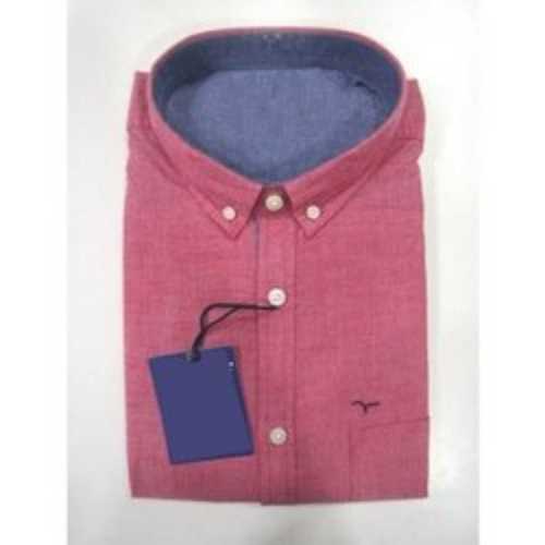 Regular Fit Button Closure Checked, Formal And Casual Wear Cotton Shirt Age Group: Adult