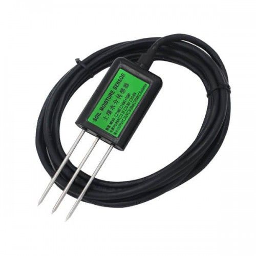 Soil Temperature Moisture Sensor with Analog Output 0-10V