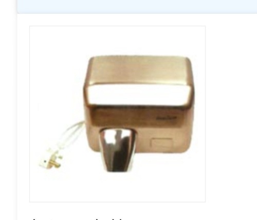 1 साल की वारंटी के साथ मज़बूत डिज़ाइन और रस्ट रेज़िस्टेंट ऑटोमैटिक हैंड ड्रायर