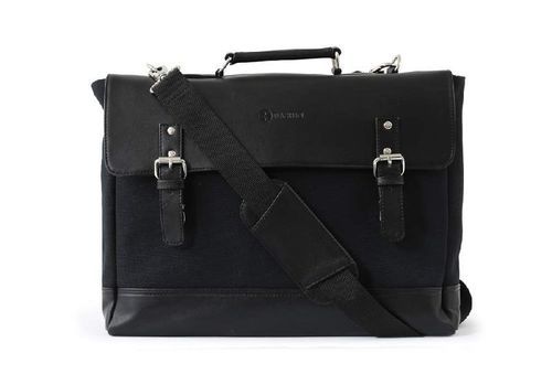 Very Spacious And Light Weight Plain Design Black Color Leather Laptop Bag For Office Use Gender: Unisex