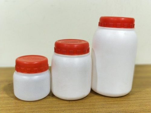 250-1000 ML Edible Desi Ghee Packing Food Grade Safe Wide Mouth Plastic HDPE Jars