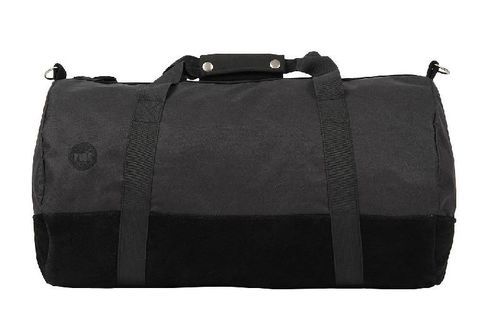 Black Color And Plain Design Very Spacious Customized Canvas Duffle Travel Tote Bag Size: Various Sizes Are Available