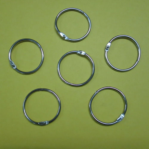 Silver Finish Chiseled Curtain Ring And Diameter 20-60 mm And Thickness 2mm