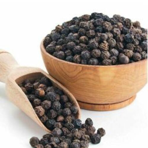 Fssai Certified Pure Rich In Taste Dried Organic Black Pepper Seeds Shelf Life: 12 Months