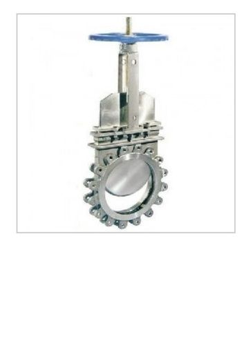 Mild Steel Knife Edge Gate Valve with 2 to 10 mm Thickness and 50 mm Valve Size
