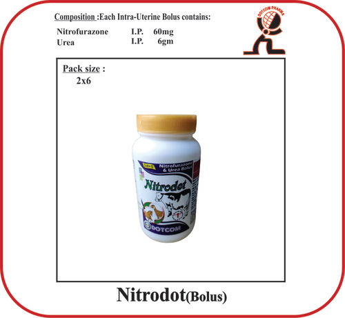 NITROFURAZONE AND UREA BOLUS (NITRODOT)