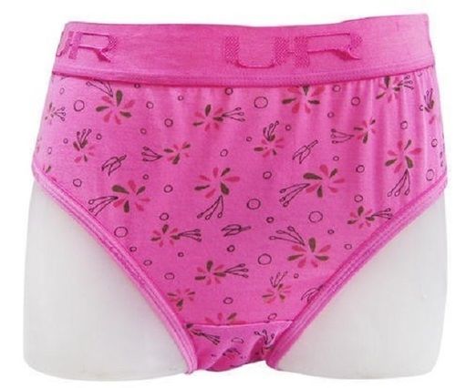 Pink V-shape Ladies Mid Rise Printed Cotton Regular Hipster Panties Inner  Wear Size: Customized at Best Price in Sonipat