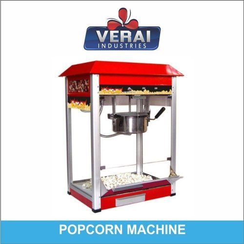 Semi Automatic SS Electric Popcorn Making Machine