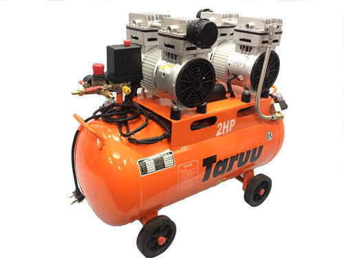 Silver Taruu Oil Free And Silent Air Compressor - 2 Hp