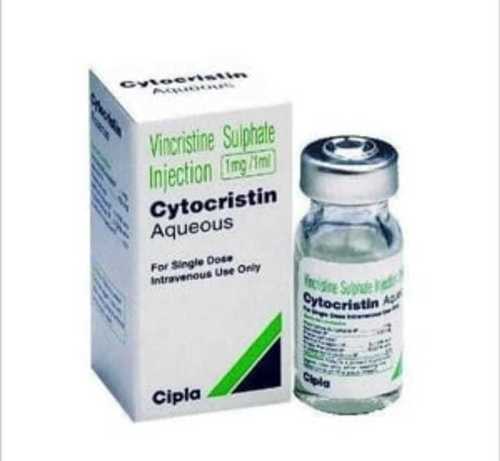 Vincristine Sulphate Injection Cytocristin Aqueous For Single Dose Recommended For: 100G