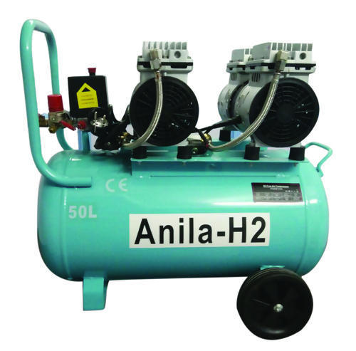 2 Hp Oil Free Double Head Compressor