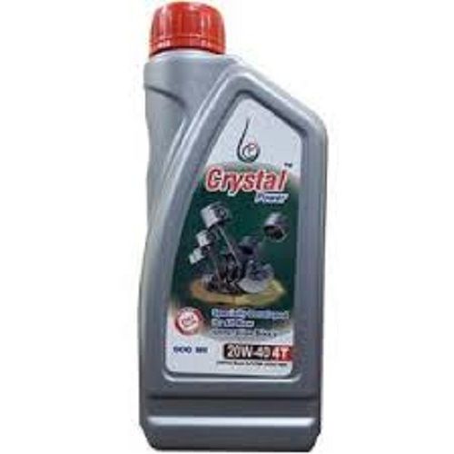 Black Color Motor Oil In Bottle