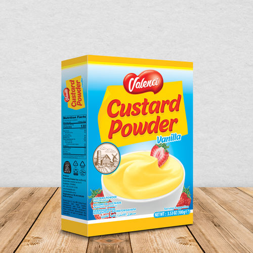 Dried Whole Milk Cream Color Vanilla Flavor Custard Powder With Longer Shelf Life