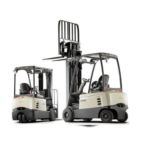 Crown 1.25 Ton Three And Four Wheel Counterbalance Battery Operated Forklift Application: Construction