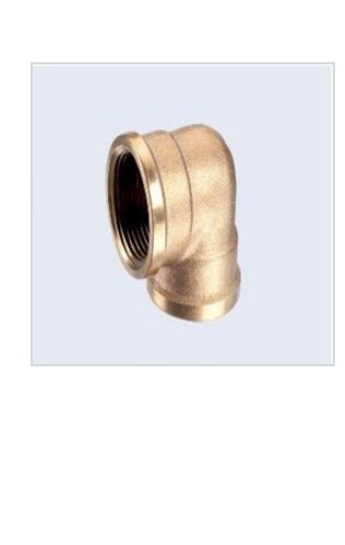 DURABLE AND RUST RESISTANT POLISHED AND CHROME BRASS 90 DEGREE PEX FITTING