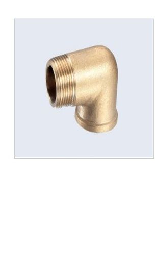 Golden Color Male Brass Elbow Fitting With Forged Brass Body Warranty: 1 Year