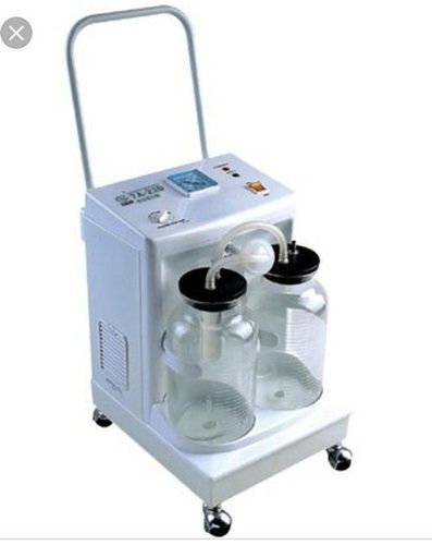 Semi Automatic Hospital Suction Machine With Piston Pump And Fiber Material