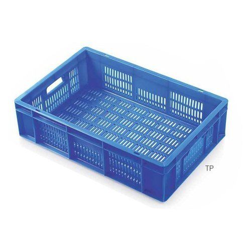 600 X 400 X 160 Mm Outer Dimension Mesh Style 31 L Rectangular Plastic Vegetable Crate