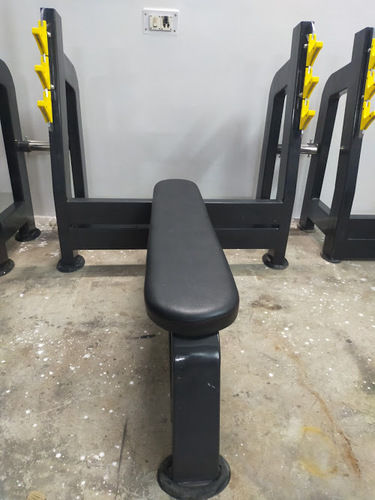 Commercial Adjustable Olympic Flat Bench With 1 Year Warranty Application: Endurance