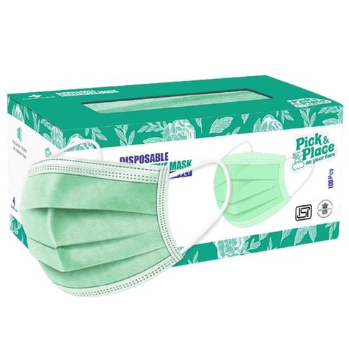 Disposable Meltblown Non Woven 3 Ply Surgical Face Mask For Doctor And Nurses