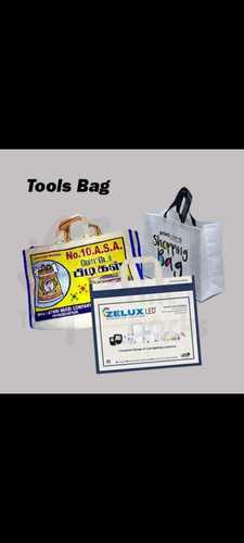 Easy To Carry And High Grip Multicolor Tool Kits Bag In Rectangular Shape Design: Modern