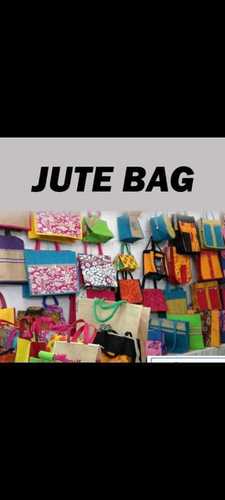 Easy Washable Multicolor Printed Jute Bag Available in Multiple Sizes