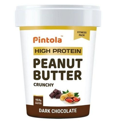 High Protein And Fibre Dark Chocolate Crunchy Roasted Peanut Butter (510 Gram Pack)