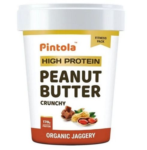 High Protein Organic Jaggery Mix Crunchy Roasted Peanut Butter (510 Gram Pack) Age Group: Children