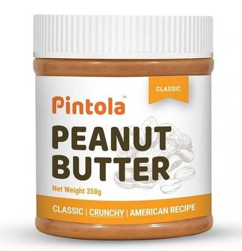 No Added Preservatives Classic Dense Crunchy Peanut Butter (350 Gram Pack)