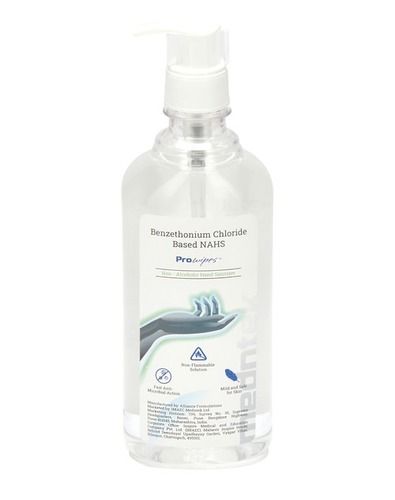 Prowipes Nahs Hand Sanitizer (Non- Alcoholic Liquid Hand-Rub) Use: External Use