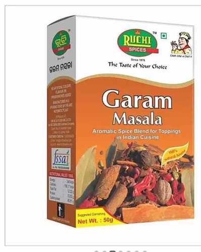 Brown 100 Percent Pure And Natural Garam Masala With Long Shelf Life 