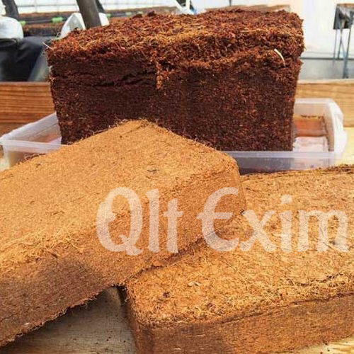 Anti-Bacterial 6 Mm To 8 Mm Coco Coir Peat 5 Kg Blocks