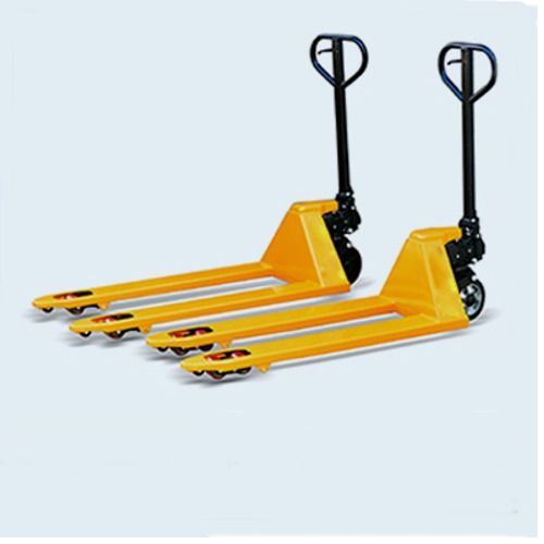 Easy Operation Black And Yellow Hydraulic Hand Pallet Trucks (Lifting Height 110 mm)