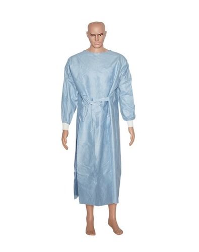 Full Sleeve And Plain Design Pro Fab Surgical Reinforced Gown With Hand Towel