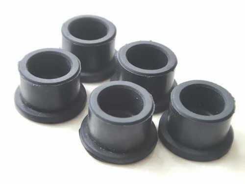 Heat Resistance And Industrial Use Black Silicone Rubber Caps In Round Shape Diameter: 12  To 100 Millimeter (Mm)