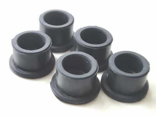  गर्मी प्रतिरोध और औद्योगिक उपयोग गोल आकार में काले सिलिकॉन रबर कैप्स 