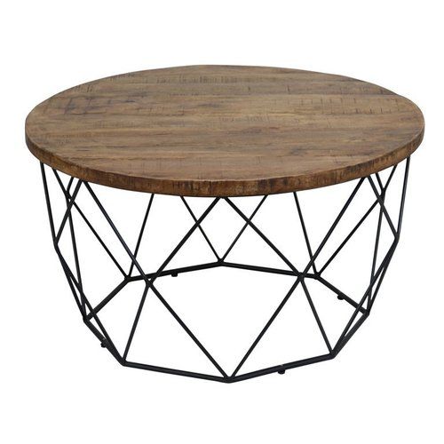 Kosas Home Chester Iron Coffee Table