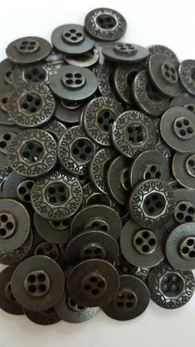 Metal Jeans Button With Round Shape And No. of 4 Holes (100 Pieces Per Packets)