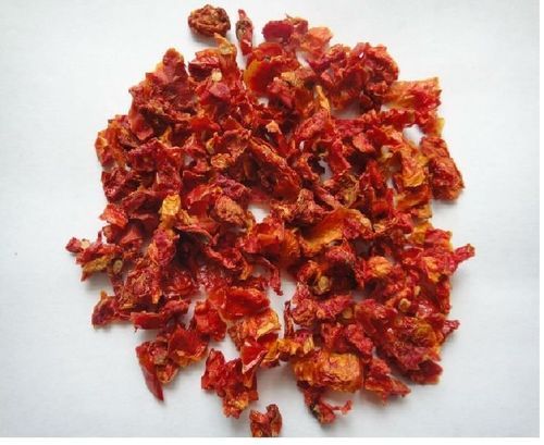 No Preservatives Healthy Natural Taste Red Dehydrated Tomato Flakes