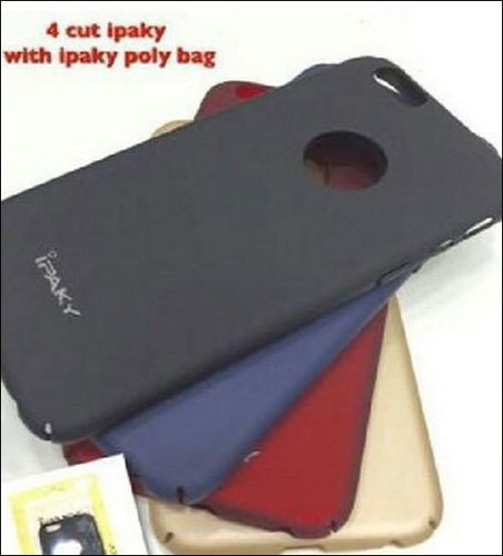 Plastic Back Cover For Mobile - Color: Black