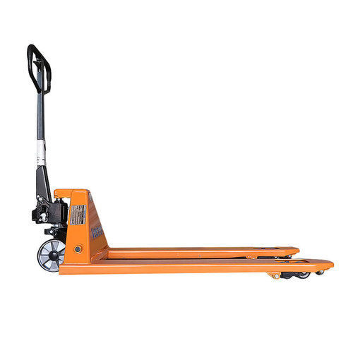 Reliable Nature Pu Wheel Type Hand Operated Pallet Truck (Loading Capacity 2500 Kg) Application: Industrial