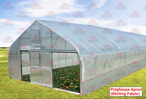 Triple Layer PP/HDPE Virgin Polyhouse Woven Fabric For Outdoor Greenhouse Farming