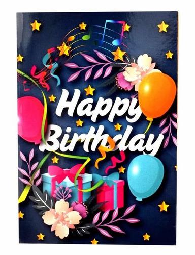 TTC - Musical Voice Birthday Sound Greeting Card for Mother, Wife, Daughter, Sister