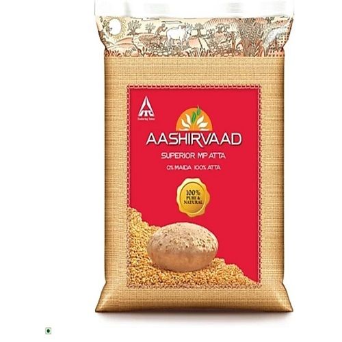 100% Pure And Natural Aashirvaad Superior Mp Atta with Vitamin B1, B3, B2