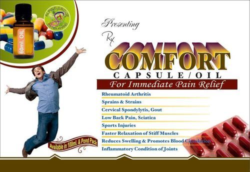 Comfort Capsules For Pain Relief