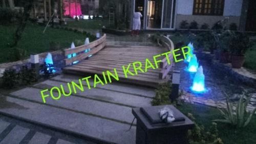 Perfect Finish And High Strength Fountain Krafter Frp Outdoor Geyser Jet Fountain