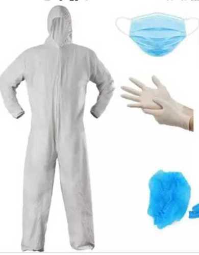 White Color Disposable Surgical Ppe Kits With Mask And Gloves Water Proof: No