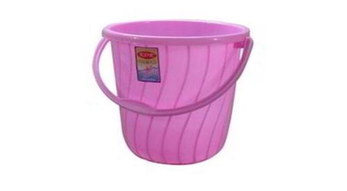 15 Liter Pink Plastic Flora Bucket