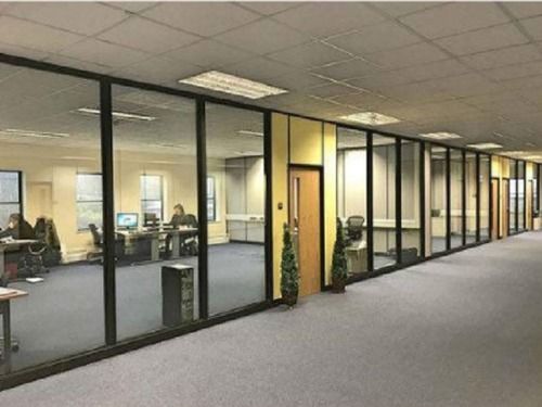 5 To 15 Mm Profile Thickness Aluminum Pe Coated Glass Partition Hardness: Yes